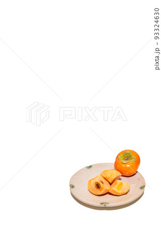 柿 かき カキ 秋の味覚 秋の果物 果物 果実 柿の写真 柿 かき カキ 秋の味覚 秋の果物 果物 果実 柿の写真 93324630