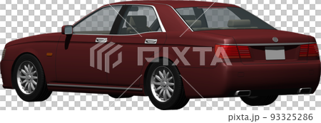 メーカーの使用許可不要のオリジナル自動車切抜き画像イラスト 93325286