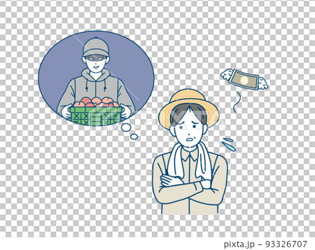 水果小偷盜竊農民男子受害者桃子小偷犯罪盜竊被盜插圖 93326707