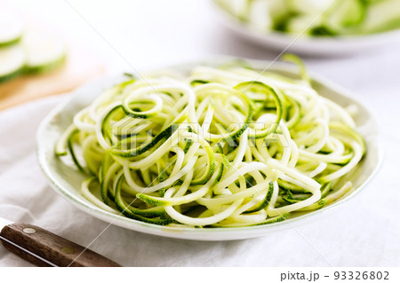 Zucchini pasta. Zucchini pasta. 93326802