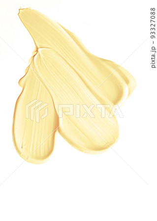 Pastel orange beauty swatch, skincare and makeup cosmetic product sample texture isolated on white background, make-up smudge, cream cosmetics smear or paint brush stroke closeup Pastel orange beauty swatch, skincare and makeup cosmetic product sample texture isolated on white background, make-up smudge, cream cosmetics smear or paint brush stroke closeup 93327088