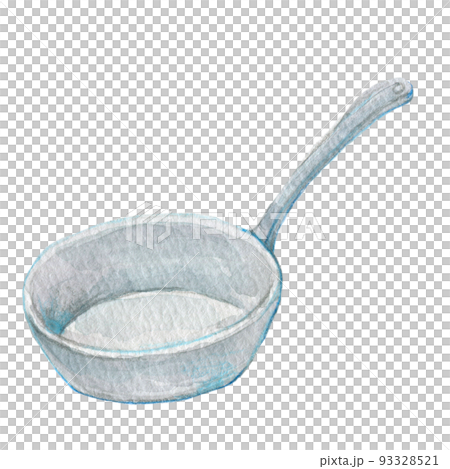 Cooking pot watercolor illustration Cooking pot watercolor illustration 93328521