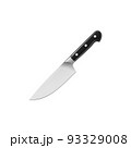 Kitchen knife on white background vector 93329008
