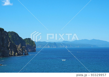 小樽　オタモイの海岸風景 93329957