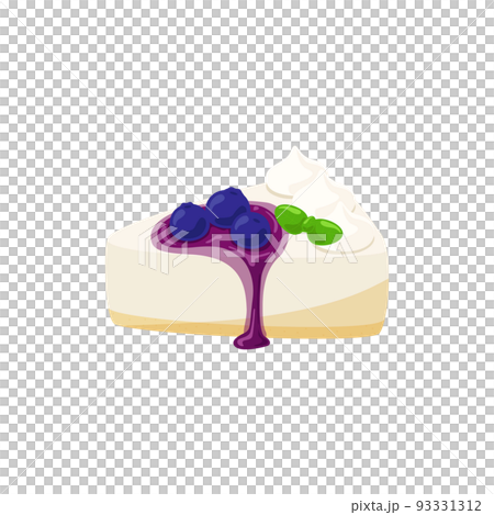 ブルーベリーレアチーズケーキ ブルーベリーレアチーズケーキ 93331312