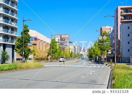 福岡市中央区今川から東の景色 新今川橋東の信号 秋13時頃 福岡市中央区今川から東の景色 新今川橋東の信号 秋13時頃 93332326