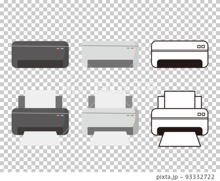 Inkjet printer icon vector illustration 93332722