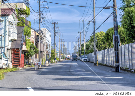 横浜市の都市風景 安善駅 横浜市の都市風景 安善駅 93332908