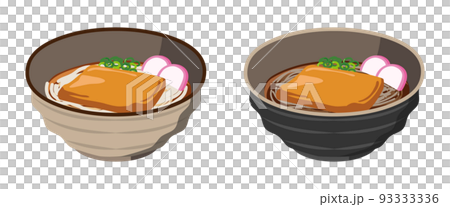 Set of kitsune udon and kitsune soba Set of kitsune udon and kitsune soba 93333336