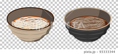 Set of plain udon and plain soba Set of plain udon and plain soba 93333344