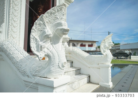 The Scenery of  Nakon Si Thammarat City Pillar Shrine, Nakhon Si Thammarat, Thailand. 93333703