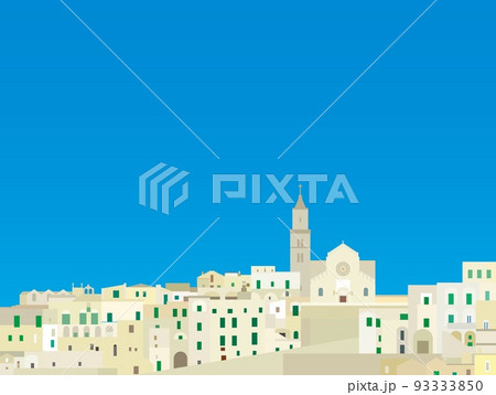 マテーラ　matera　バジリカータ　basilicata　イタリア　italia 93333850
