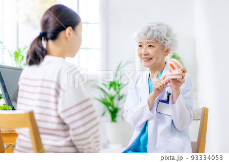 歯医者　説明 93334053