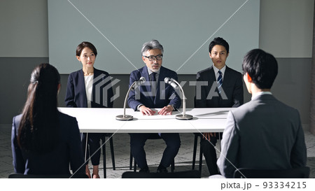 記者会見 記者会見 93334215