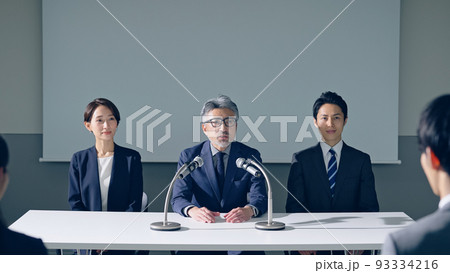 記者会見 記者会見 93334216