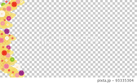 bg素材-花卉圖案日式3 bg素材-花卉圖案日式3 93335304