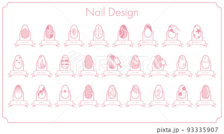 ネイルデザイン_セット 93335907