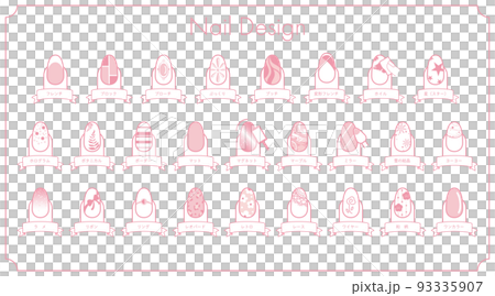 ネイルデザイン_セット 93335907