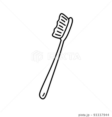 Toothbrush isolated on white background Toothbrush isolated on white background 93337944