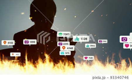 SNS炎上 炎上商法 SNS炎上 炎上商法 93340746
