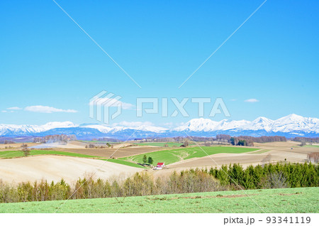 北海道 美瑛の景色 北海道 美瑛の景色 93341119