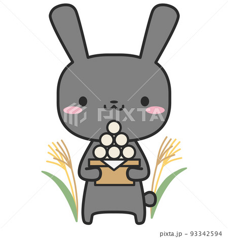 お月見なウサギさん お月見なウサギさん 93342594