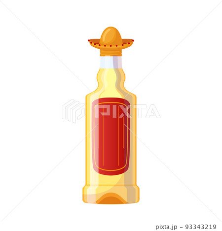 tequila bottle cartoon vector illustration tequila bottle cartoon vector illustration 93343219