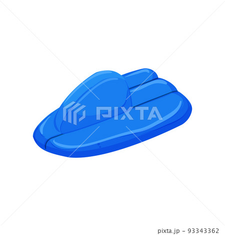 sledge sled snow cartoon vector illustration 93343362