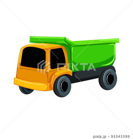 car sand toy cartoon vector illustration car sand toy cartoon vector illustration 93343399