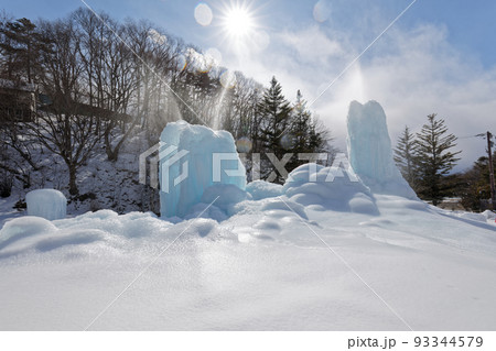 小斉川氷瀑 93344579