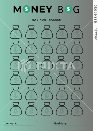 Planner to collect money. 93344950