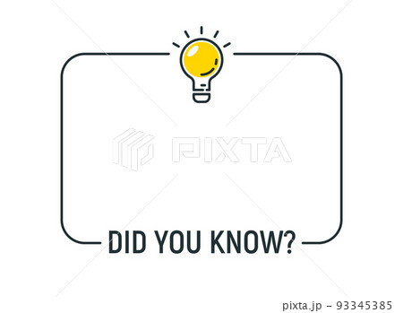 Did you know bulb icon trivia fun vector question interesting knowledge ask. Did you know advice Did you know bulb icon trivia fun vector question interesting knowledge ask. Did you know advice 93345385