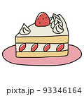 ショートケーキ 93346164