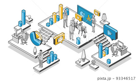 Marketing strategy, financial analytic company 93346517