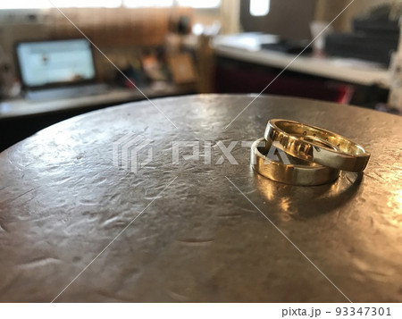 元カレとの手作りペアリング 93347301