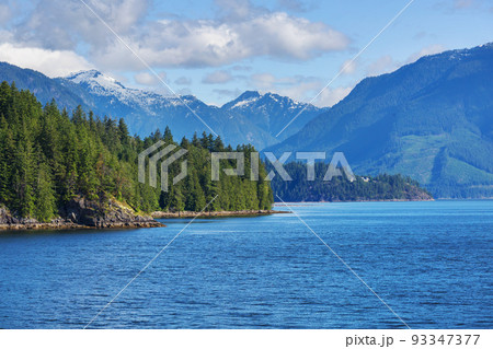 Mountains lake 93347377