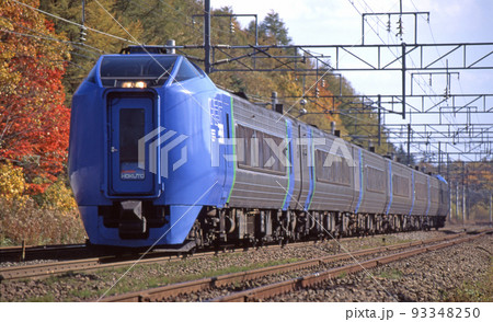 千歳線　北広島ー上野幌　JR北海道　キハ281系900番台　スーパー北斗 93348250