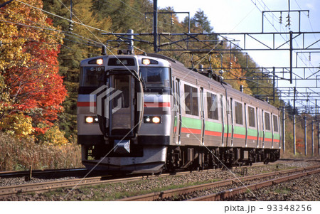 千歳線　北広島ー上野幌　JR北海道　731系　G-107編成（札幌） 93348256