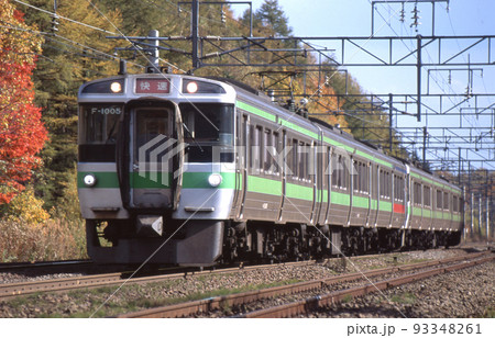 千歳線　北広島ー上野幌　JR北海道　721系　F-1005編成（札幌）　エアポート 93348261