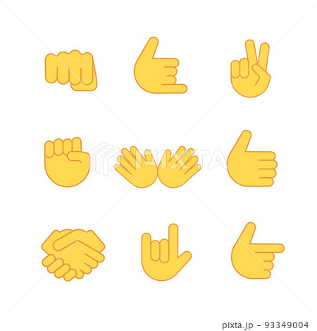 Handshake Gesture Color Icon Stock Illustration - Download Image Now -  Handshake, Emoticon, Palm Tree - iStock