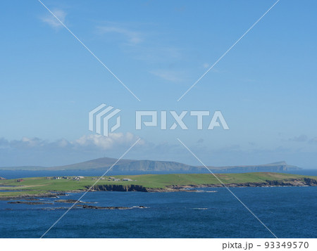 The shetland islands in the scotish north sea 93349570