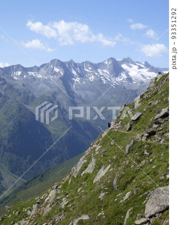 Stubai high-altitude hiking trail, lap 2 in Tyrol, Austria 93351292
