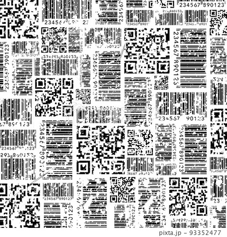 Barcode style pattern grunge wallpaper 93352477