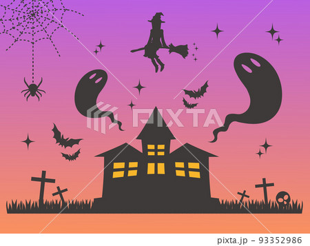 ハロウィンのイメージ壁紙イラスト 93352986