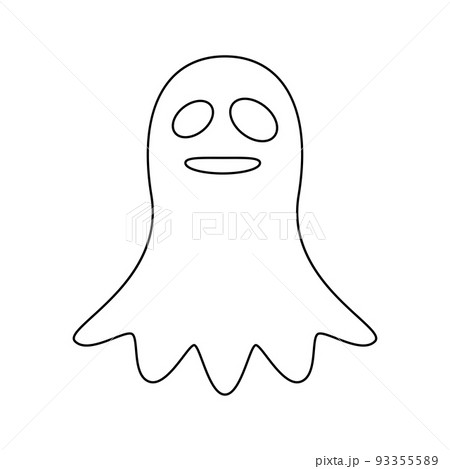 Coloring page with Whisper Ghost for kids 93355589