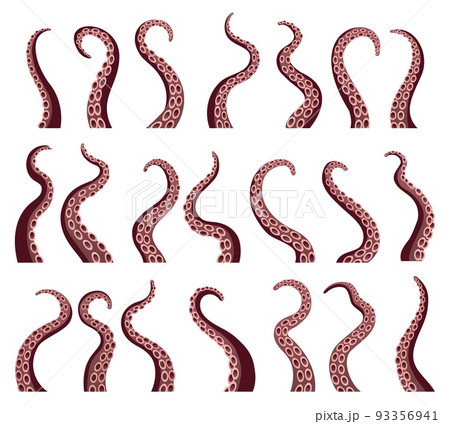 Red monster tentacles 93356941