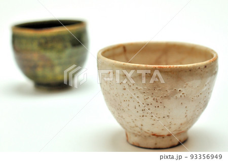 志野焼の汲出し湯呑 93356949