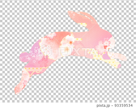 うさぎの素材 93359534