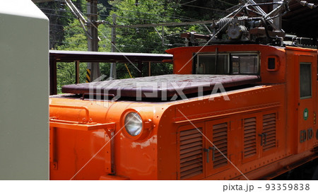 富山県 黒部峡谷 業務用トロッコ電車 欅平駅 富山県 黒部峡谷 業務用トロッコ電車 欅平駅 93359838