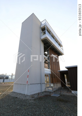北海道 知内 道の駅しりうち 新幹線展望塔 北海道 知内 道の駅しりうち 新幹線展望塔 93360913